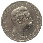 5 марок 1908 Пруссия -  5 MARK 1908, Серебро