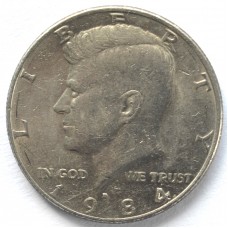 1/2 доллара 1984 США - half dollar 1984 USA, D