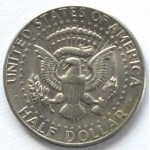 1/2 доллара 1974 США - half dollar 1974 USA, D