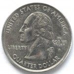 25 центов (квотер) 2008 США Аризона, P - 25 cents (quarter) 2008 USA ARIZONA, P