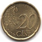 20 евроцентов 2006 Испания - 20 euro cents 2006 Spain, из оборота