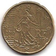 20 евроцентов 2010 Франция - 20 euro cents 2010 France