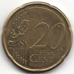 20 евроцентов 2008 года Ирландия - 20 euro cent 2008 Ireland