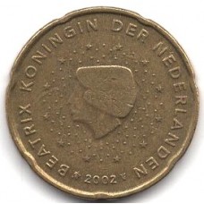20 евроцентов 2002 Нидерланды - 20 euro cent 2002 Netherlands