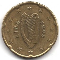 20 евроцентов 2008 года Ирландия - 20 euro cent 2008 Ireland