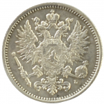 50 пенни 1890 г. L. Для Финляндии (Александр III)