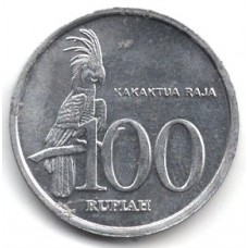 100 рупий 2005 Индонезия - 100 rupees 2005 Indonesia, из оборота