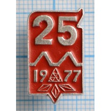 Значок 25 лет 1977 год, Энергетика