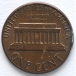 1 цент 1983 США - 1 cent 1983 USA, D