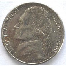 5 центов 1999 США - 5 cents 1999 USA, Р