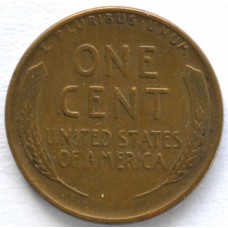 1 цент 1939 США - 1 cent 1939 USA, Без МД