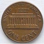 1 цент 1971 США - 1 cent 1971 USA, D