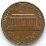 1 цент 1977 США - 1 cent 1977 USA, Без МД