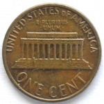 1 цент 1979 США - 1 cent 1979 USA, D