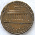 1 цент 1974 США - 1 cent 1974 USA, D