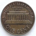 1 цент 1974 США - 1 cent 1974 USA, Без МД