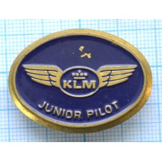 Знак Авиация KLM, Младший пилот