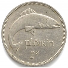 1 флорин 1966 Ирландия - 1 florin 1966 Ireland, из оборота