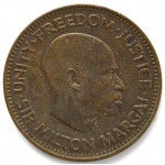 1/2 цента 1964 Сьерра-Леоне - HALF CENT 1964 SIERRA LEONE, из оборота