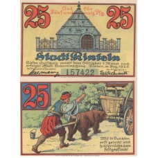 Нотгельд 25 пфеннигов 1920 - Германия - Нижняя Саксония