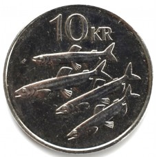 10 крон 2008 Исландия - 10 krona 2008 Island