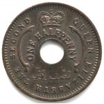 1/2 пенни 1959 Нигерия - 1/2 PENNY 1959 NIGERIA