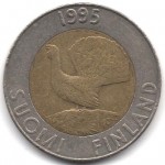 10 марок 1995 Финляндия - 10 markka 1995 Finland