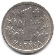 1 марка 1972 Финляндия - 1 markka 1972 Finland