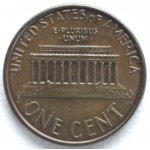 1 цент 1994 США - 1 cent 1994 USA, D