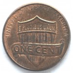 1 цент 2011 США - 1 cent 2011 USA, Без МД