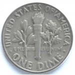 1 дайм (10 центов) 1979 США - 1 dime (10 cents) 1979 USA, Без МД