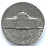 5 центов 1973 США - 5 cents 1973 USA, Без МД