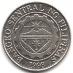 1 песо 2003 Филиппины - 1 piso 2003 Philippines, из оборота