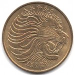 10 центов 1977 Эфиопия - 10 cent 1977 Ethiopia, из оборота