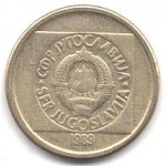 10 динаров 1989 Югославия - 10 dinara 1989 Yugoslavia