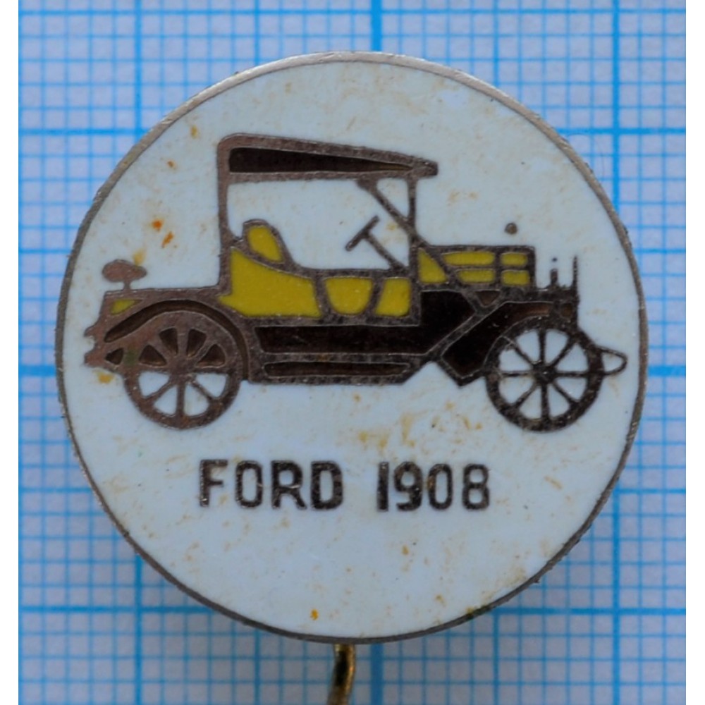 Значок Автомобиль Ретро FORD 1908 купить