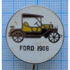 Значок Автомобиль Ретро FORD 1908