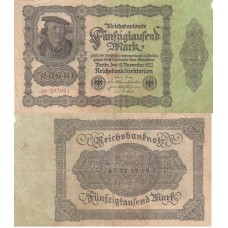 50000 марок 1922 Германия - 50000 mark 1922 Germany