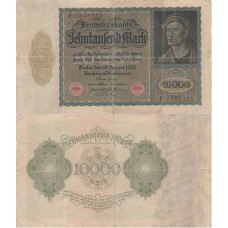 10000 марок 1922 Германия - 100000 mark 1922 Germany