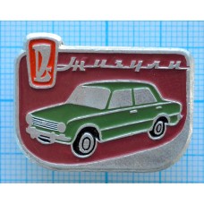 Значок Автомобили СССР ВАЗ Жигули, Разноцветы