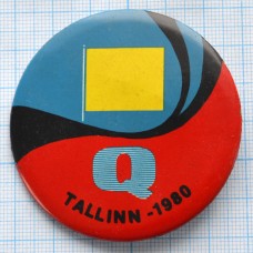 Значок серии "Советский спорт" - Таллин Олимпиада 1980
