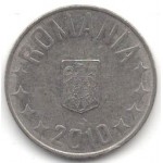 10 бани 2010 Румыния - 10 bani 2010 Romania