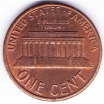 1 цент 1987 США - 1 cent 1987 USA, Без МД