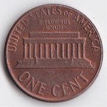 1 цент 1975 США - 1 cent 1975 USA, Без МД