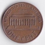 1 цент 1973 США - 1 cent 1973 USA, Без МД