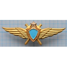 Нагрудный знак Авиация, Военный летчик без класса, Тяжелый, Гайка