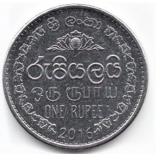 1 рупия 2016 Шри-Ланка - 1 rupee 2016 Sri Lanka