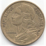 5 сантимов 1966 Франция - 5 centimes 1966 France