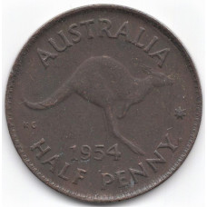 1/2 Пенни 1954 Австралия - 1/2 Penny 1954 Australia