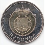 10 долларов 2009 остров Редонда - 10 dollar 2009 Redonda